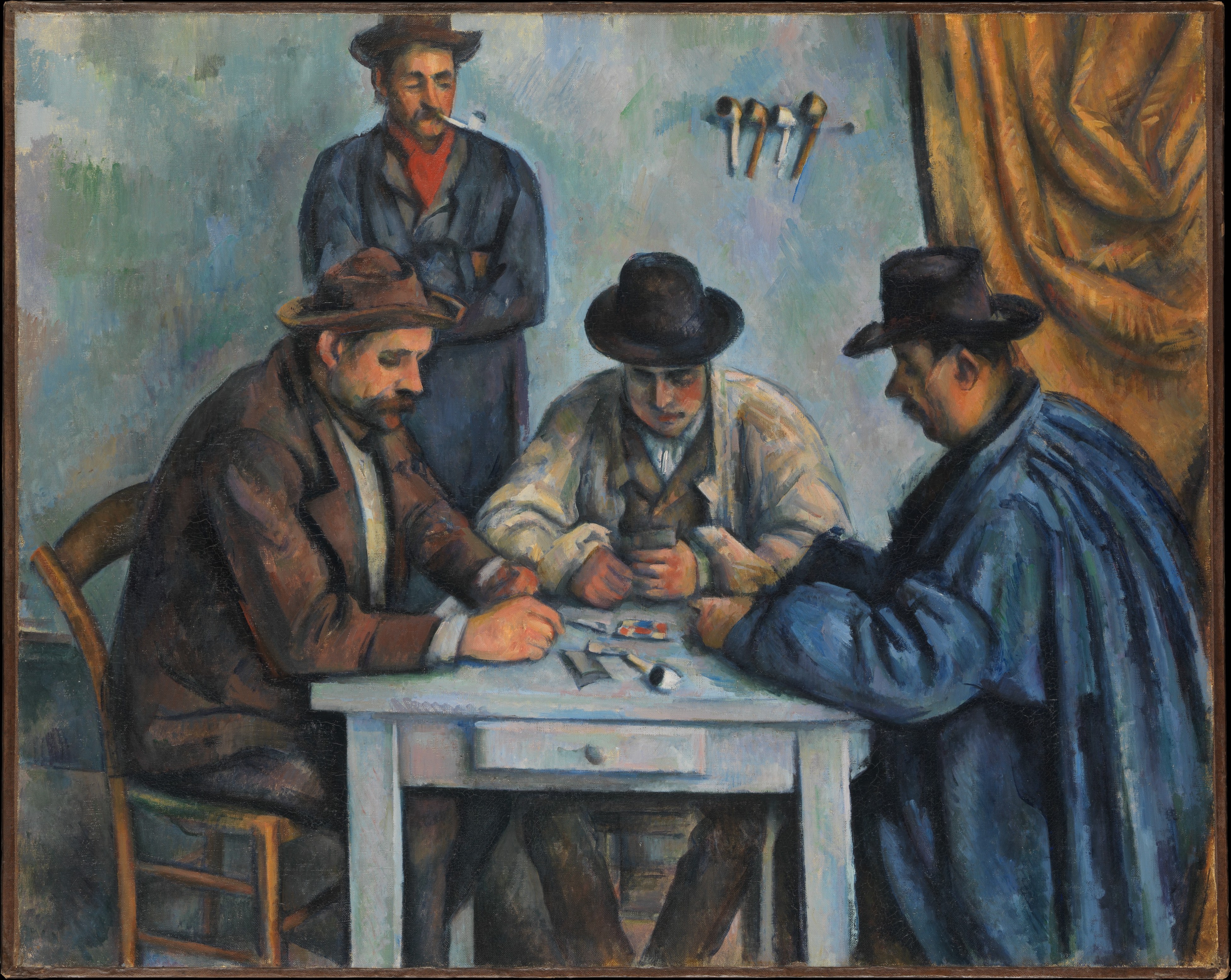 بازیکنان کارت اثری از پائل سزان -1890-1892