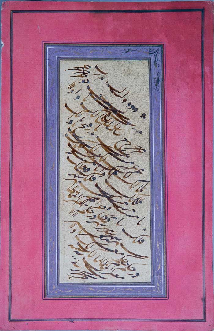 اثر میرزا غلامرضا در حراج باران