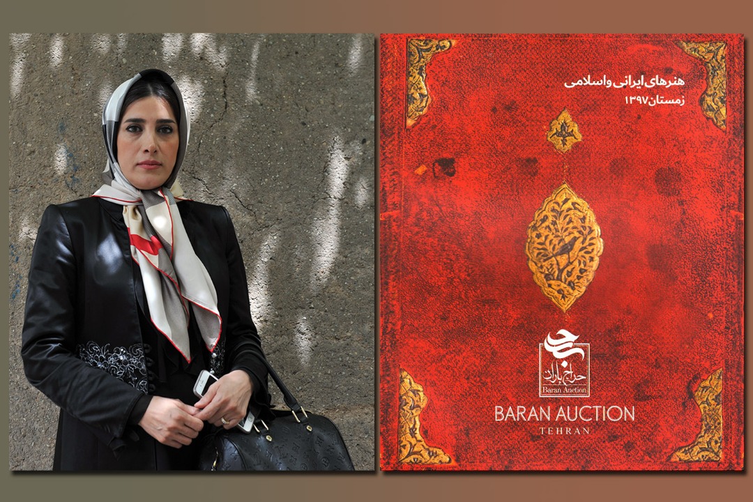 خانم کاظمی دولابی , حراج خوشنویسی , حراج هنرهای اسلامی  و ایرانی