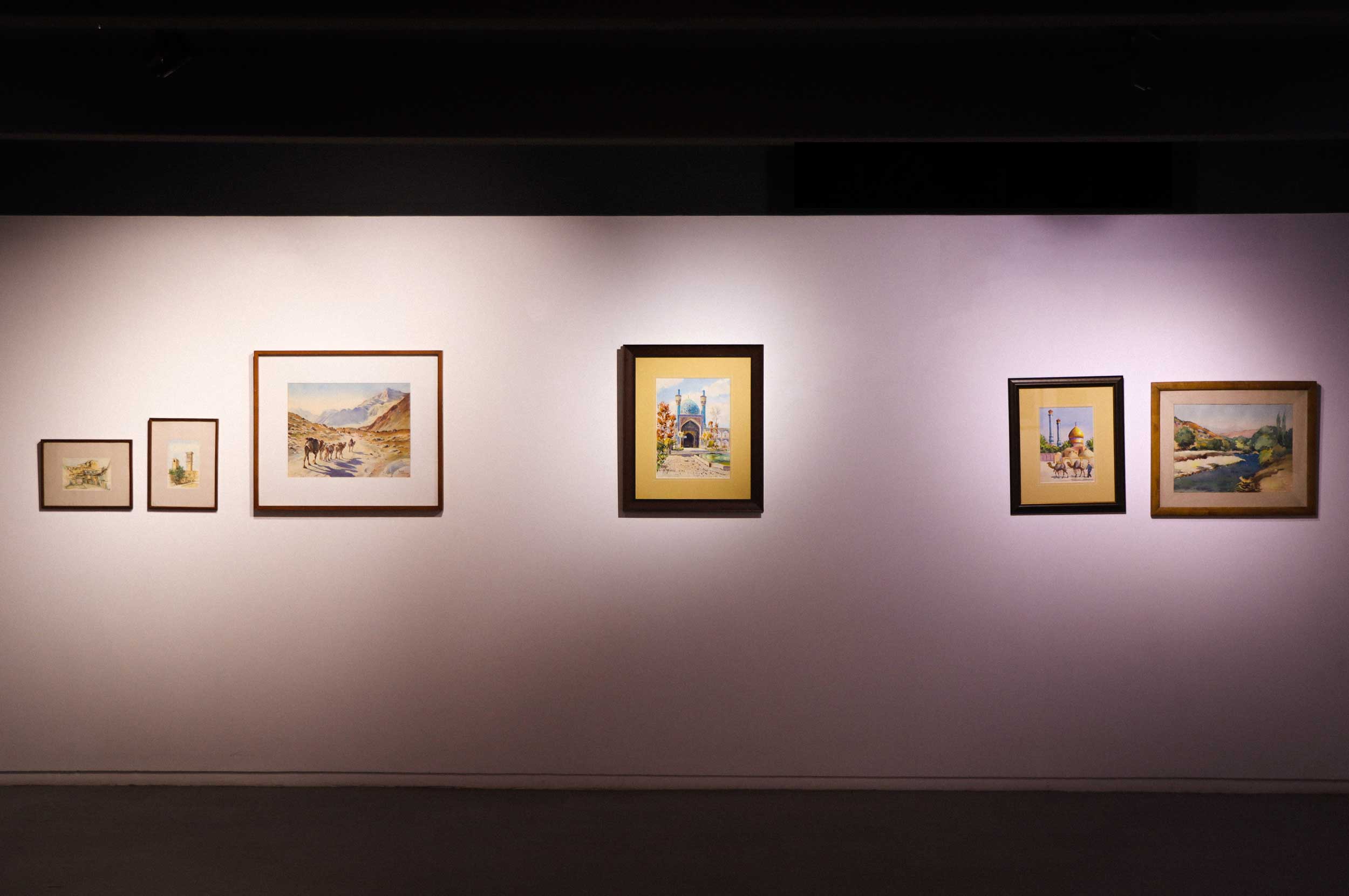 نمایشگاهی از آثار هنرمندان آبرنگ‌کار جلفای نو در گالری آرتیبیشن